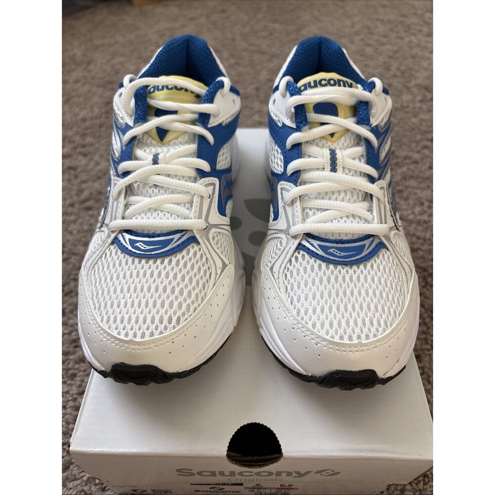 Saucony Grid Ride Millennium White Blue Yellow S70812-15 Men's Size 5 New